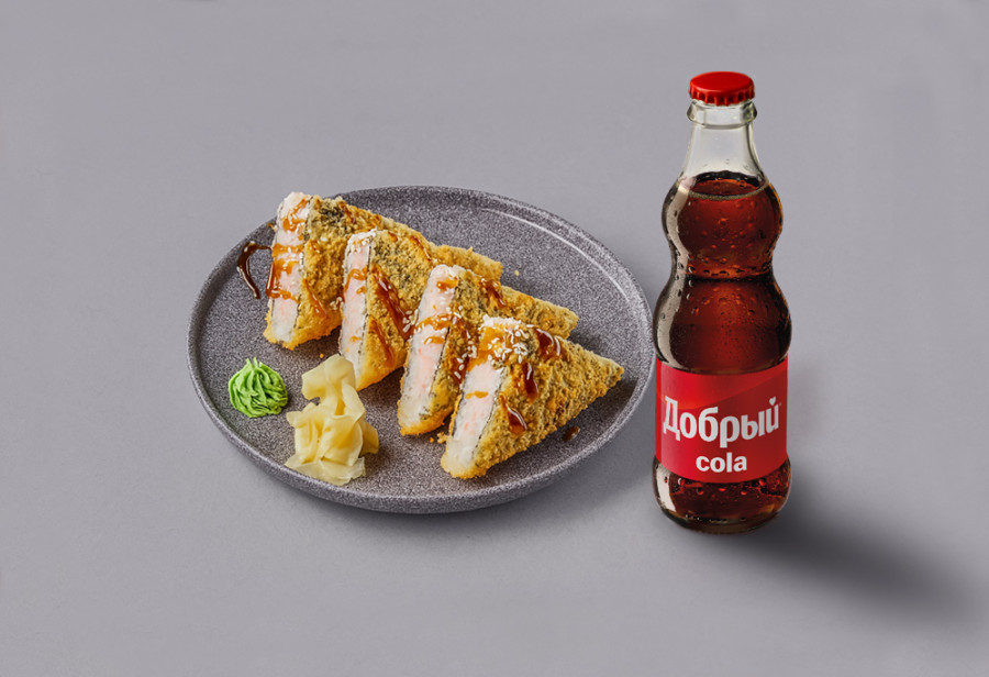 Сэндвич-ролл  + Добрый кола 0,25 л